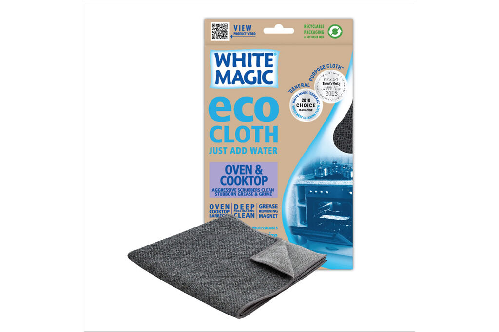 White Magic MicroFibre Eco Cloth Oven & Cooktop