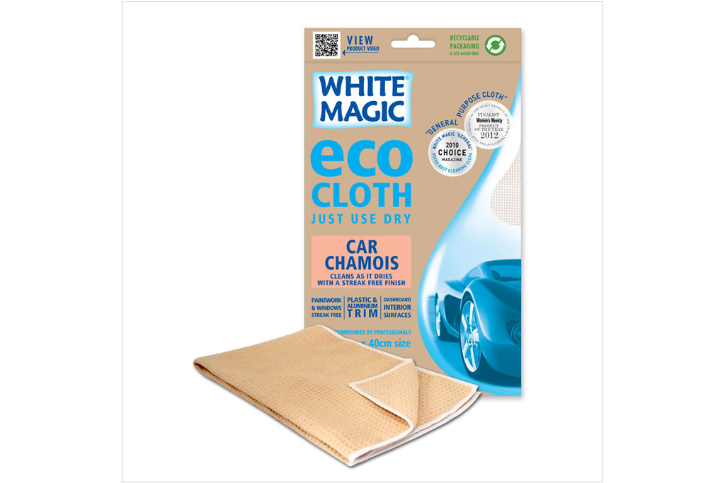 White Magic MicroFibre Eco Cloth Car Chamois